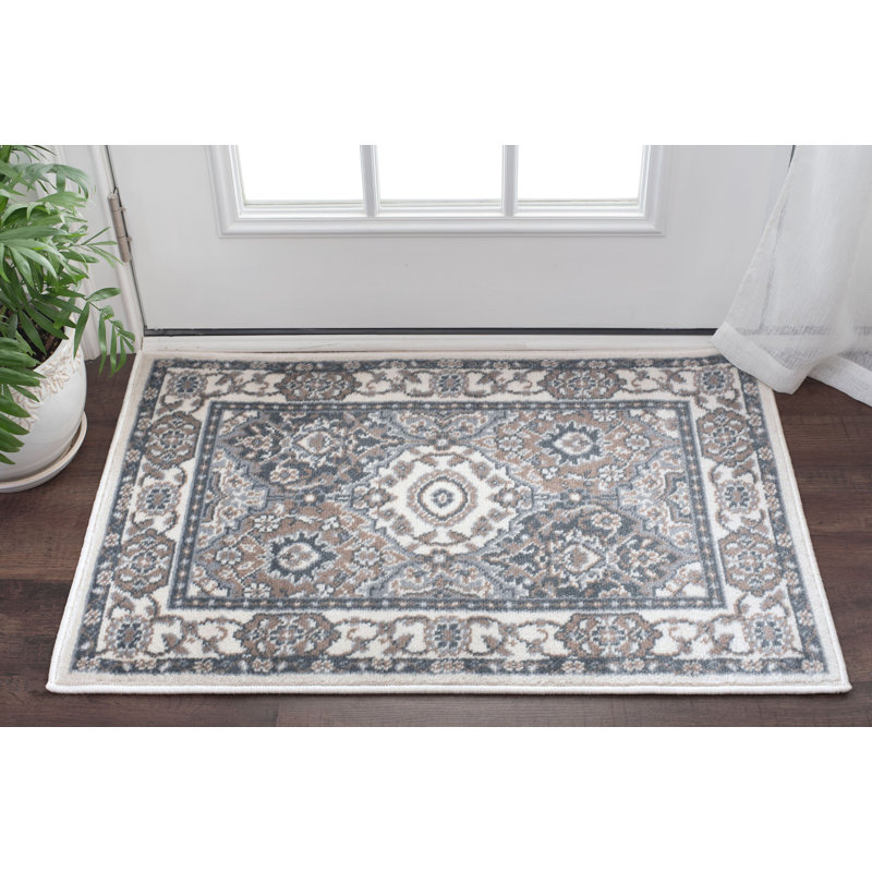 Charlton Home® Wealden Oriental Cream Area Rug & Reviews Wayfair
